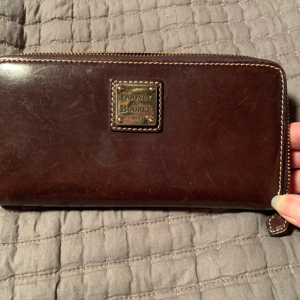 Dooney and Bourke Zip Around Wallet